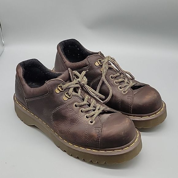 Dr. Martens Other - Dr. Martens Brown Rustic Leather Lace Up Shoes Size